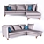 Modern Corner Sofa Osiris 3D model small image 1