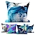 Coastal Escape Pillow Set 3D model small image 2