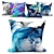 Coastal Escape Pillow Set 3D model small image 3