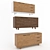 Stylish Blanga Chest of Drawers 3D model small image 3