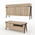 Modern Metz Commodes: Stylish Storage Solutions 3D model small image 3