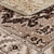 Luxury Fur Accent Rug 3D model small image 3