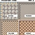 Elegant Victorian Tiles Set 3D model small image 1