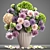 Spring Blooms Bouquet 3D model small image 4