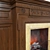 Classic Carved Fireplace with Panels 3D model small image 2