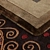 14th Century Jaipur Rug: Exquisite Fur Made with Displacement Map 3D model small image 3