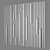 Architectural Wall Panel 16 3D model small image 3