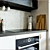 Modern Kitchen Set: Bosch Induction Cooktop, Built-in Oven, Electrolux Blender, Ikea Accessories 3D model small image 2