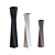 Contemporary Ceramic Vases - 3 Piece Set [Multiple Sizes & Colors] 3D model small image 1