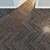 Natural Wood Herringbone Parquet 3D model small image 2