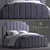 Estelio Sheraton Bed 3D model small image 1