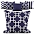 Nautical Navy Pillow Set 3D model small image 2