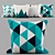 Nordic Delight Pillow Set 3D model small image 1