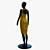 Elegant Mesh Dress 3D model small image 2