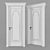 Oriental-style Interior Door 3D model small image 2