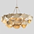 Elegant Aberdeen Chandelier: 9 Lights 3D model small image 1