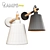 Modern Sconce Lamps: Black and White Options 3D model small image 3