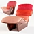 Elegant Lilo Chaise Lounge: 640W*1300D*840H 3D model small image 1