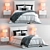 Cozy Dreams Bedding Set 3D model small image 2