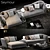 Modern Italian Living: Minotti Seymour Sofa + Coffee Tables 3D model small image 1