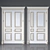 Timeless Elegance: Classic Interior Doors 3D model small image 1
