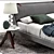 Modern Chelsea Bed & Circus Table Set 3D model small image 2