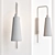 Baker Palisades Sconce: Elegant Illumination 3D model small image 2