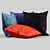 Patterned Cushion Cover Set 3D model small image 1