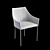Elegant Tacchini Mayfair Chair 3D model small image 1