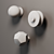 Title: Sleek Cabinet Button Handles 3D model small image 2