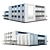 Modern Three-Story Office Building 3D model small image 2
