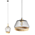 Elegant Birdy Pendant Lamp 3D model small image 1