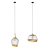 Elegant Birdy Pendant Lamp 3D model small image 2