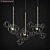 Bolle BLS 14L Suspension Chandelier - Modern & Elegant 3D model small image 1