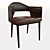 Trussardi Casa Larzia Chair: Elegant Luxury Seating 3D model small image 1