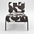 Modernist Knox Accent Chair 3D model small image 6