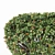 Customizable Cotoneaster Hedge - Height 115cm 3D model small image 2