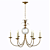 EF Chapman Gramercy 6 Light Chandelier 3D model small image 1