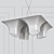 Nimbus Squeeze 4: Adjustable LED Suspended Luminaire 3D model small image 1