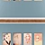 Diverse 4-Piece Wall Art Set 3D model small image 3