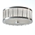 Shelby Flush Mount - 3 Light Metal Fixture 3D model small image 1