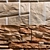 Modern Stone Walls Collection 3D model small image 2