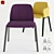 Modern Chair: KRISTALIA Plate 50 3D model small image 1