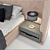 Sleek Modern Bed 3D model small image 2