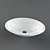 Elegant Vitra Wash Basin 3D model small image 1