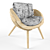 Versatile Parametric Chair: Modern Design, Customizable 3D model small image 1