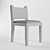 Natural Oak Chair: Elegant and Sustainable 3D model small image 3