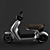 Modern Electric Scooter 3D model small image 3