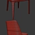 Poliform Grace Armless Chair: Elegant Seating Solution 3D model small image 3