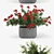 Modern Mod Planter - Urban Greenery 3D model small image 2